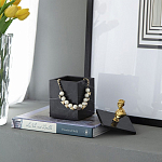 Мраморная шкатулка с бюстом из металла KELLY WEARSTLER варинант исполнения - 8 | Loft Concept в Нижнем Новгороде