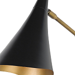 Бра с черными конусообразным плафоном Contrasting Lamps варинант исполнения - 1 | Loft Concept в Нижнем Новгороде