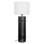 Настольная лампа с металлиеским черным трубчатым основанием Fulgurite варинант исполнения - 1 | Loft Concept в Нижнем Новгороде