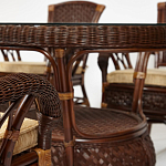 Комплект обеденный из ротанга Eloise grand варинант исполнения - 13 | Loft Concept в Нижнем Новгороде