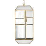 Подвесной светильник с рельефным стеклом Embossed Glass варинант исполнения - 3 | Loft Concept в Нижнем Новгороде