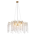 Люстра c подвесками из прозрачного хрусталя Диаметр 85 см FAIRYTREE Light варинант исполнения - 1 | Loft Concept в Нижнем Новгороде