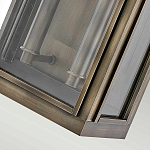 Настенный фонарь прямоугольной формы цвета состаренная латунь с двумя лампами Hinkley варинант исполнения - 3 | Loft Concept в Нижнем Новгороде