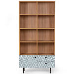 Широкий стеллаж с принтом Elise Rack варинант исполнения - 14 | Loft Concept в Нижнем Новгороде