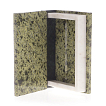 Шкатулка в виде книги из натурального камня змеевик Stone Casket варинант исполнения - 3 | Loft Concept в Нижнем Новгороде