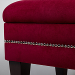 Мягкая банкетка с зоной для хранения Casket Red варинант исполнения - 4 | Loft Concept в Нижнем Новгороде