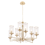 Люстра с 9-ю цилиндрическими стеклянными плафонами Jeanette варинант исполнения - 2 | Loft Concept в Нижнем Новгороде