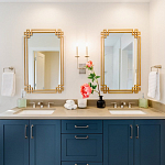 Зеркало прямоугольной металлической рамой с эффектом состаривания Accommodation варинант исполнения - 1 | Loft Concept в Нижнем Новгороде