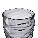 Ваза стеклянная фактурная Crumpled Vase 25,3 см варинант исполнения - 2 | Loft Concept в Нижнем Новгороде