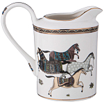 Чайный сервиз из фарфора с изображением лошадей на 6 персон 15 предметов Porcelain Horse Set  варинант исполнения - 5 | Loft Concept в Нижнем Новгороде