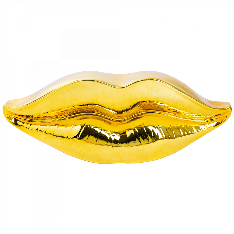 Настенный декор LIPS wall accessory GOLD Глянцевое золото в Нижнем Новгороде | Loft Concept 