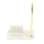 Подставка для телефона с ручкой из натурального камня креноид Natural Stone Stand варинант исполнения - 2 | Loft Concept в Нижнем Новгороде