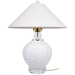 Настольная лампа керамическая с абажуром Valencia варинант исполнения - 1 | Loft Concept в Нижнем Новгороде