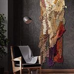 Тканый вручную абстрактный гобелен Коралловый риф Coral reef варинант исполнения - 1 | Loft Concept в Нижнем Новгороде