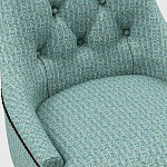 Мебельная ткань Шенилл бирюзовый цвет 142 см T4-61 варинант исполнения - 7 | Loft Concept в Нижнем Новгороде