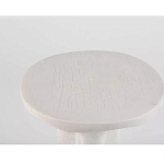 Дизайнерский журнальный стол белый на 3-х ножках в виде ступней African table варинант исполнения - 2 | Loft Concept в Нижнем Новгороде