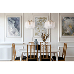 Люстра с подвесными рифлеными стеклянными трубками Nembus варинант исполнения - 23 | Loft Concept в Нижнем Новгороде