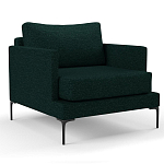 Мебельная ткань Шенилл темно-зеленый цвет 138 см T4-36 варинант исполнения - 11 | Loft Concept в Нижнем Новгороде