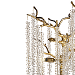 Лампа настольная со стеклянными подвесами цвет золото FAIRYTREE Light варинант исполнения - 2 | Loft Concept в Нижнем Новгороде