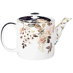 Чайный сервиз из фарфора с цветочным принтом на 6 персон 14 предметов Garden Whisper Porcelain Set  варинант исполнения - 1 | Loft Concept в Нижнем Новгороде