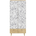 Шкаф с принтом Cotton варинант исполнения - 2 | Loft Concept в Нижнем Новгороде