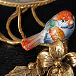 Чаша на ножке из стекла с бронзовыми элементами Bronze Branch варинант исполнения - 2 | Loft Concept в Нижнем Новгороде