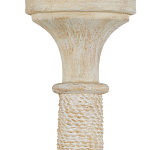 Люстра из дерева в форме подсвечника Coastal Aesthetics варинант исполнения - 2 | Loft Concept в Нижнем Новгороде