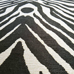 Мебельная ткань Шенилл черно-белый принт 140 см T3-1 варинант исполнения - 3 | Loft Concept в Нижнем Новгороде