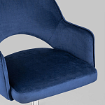 Кресло для компьютерного стола Veloury Blue варинант исполнения - 7 | Loft Concept в Нижнем Новгороде