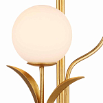 Торшер с золотым каркасом в виде стебля с листьями Inspired by Nature варинант исполнения - 2 | Loft Concept в Нижнем Новгороде