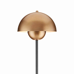 Торшер с куполообразным абажуром на чёрном мраморном основании Riverside Floor Lamp варинант исполнения - 1 | Loft Concept в Нижнем Новгороде