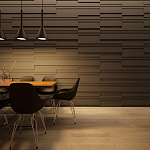 Гипсовая 3D Панель M-07 варинант исполнения - 1 | Loft Concept в Нижнем Новгороде