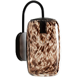 Бра с плафоном из янтарного стекла Amber Olmos Wall Lamp варинант исполнения - 1 | Loft Concept в Нижнем Новгороде