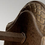 Бра для ванных комнат с прозрачным стеклянным плафоном в форме ананаса и декоративным основанием с рельефным узором Hinkley варинант исполнения - 7 | Loft Concept в Нижнем Новгороде