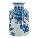 Ваза с мотивами цветущего сада с попугаями Vase Inspired by Nature варинант исполнения - 2 | Loft Concept в Нижнем Новгороде