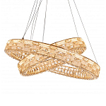 Люстра на 2 кольца с текстурной огранкой Reflection of Reality варинант исполнения - 2 | Loft Concept в Нижнем Новгороде