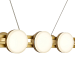 Люстра овальная с круглыми светодиодными источниками света Maxine Light варинант исполнения - 6 | Loft Concept в Нижнем Новгороде