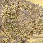 Обои ручная роспись Le Brésil Amarelo Deep Rich Gold варинант исполнения - 2 | Loft Concept в Нижнем Новгороде