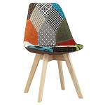 Стул с обивкой в стиле пэчворк Arvika варинант исполнения - 1 | Loft Concept в Нижнем Новгороде