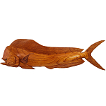 Статуэтка деревянная в виде рыбы Fish of the World варинант исполнения - 1 | Loft Concept в Нижнем Новгороде