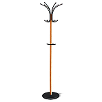 Вешалка с круглым основанием и черными металлическими крючками Industrial Metal Rust варинант исполнения - 1 | Loft Concept в Нижнем Новгороде