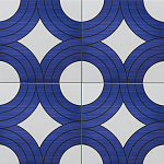 Дизайнерская плитка с узором Восьмерки варинант исполнения - 1 | Loft Concept в Нижнем Новгороде