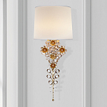 Бра с цветочным основанием и тканевым абажуром Tugella Flower Lamp варинант исполнения - 2 | Loft Concept в Нижнем Новгороде