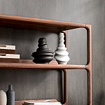 Стеллаж в гостиную для книг Moon Walnut Furniture варинант исполнения - 6 | Loft Concept в Нижнем Новгороде