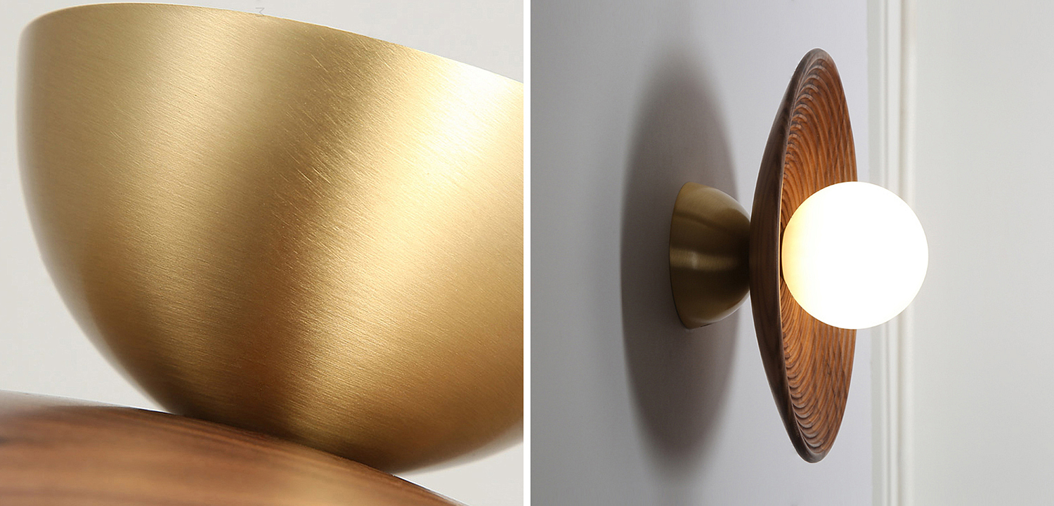 Бра Noya Wooden Wall Lamp Бра Noya Wooden Wall Lamp - Loft-Concept в Нижнем Новгороде