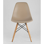 Пластиковый стул на ножках из массива бука Eames Beige варинант исполнения - 4 | Loft Concept в Нижнем Новгороде
