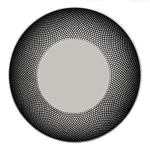 Зеркало Mirror Print dots