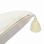 Подушка с цветочным принтом и кисточками Blooming Elegance Harper варинант исполнения - 3 | Loft Concept в Нижнем Новгороде