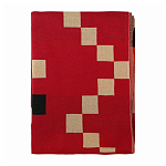 Плед хлопковый по мотивам башкирских орнаментов Ural and Siberian Patterns варинант исполнения - 5 | Loft Concept в Нижнем Новгороде