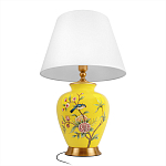 Настольная лампа желтая с изображением птиц Slip Away варинант исполнения - 9 | Loft Concept в Нижнем Новгороде